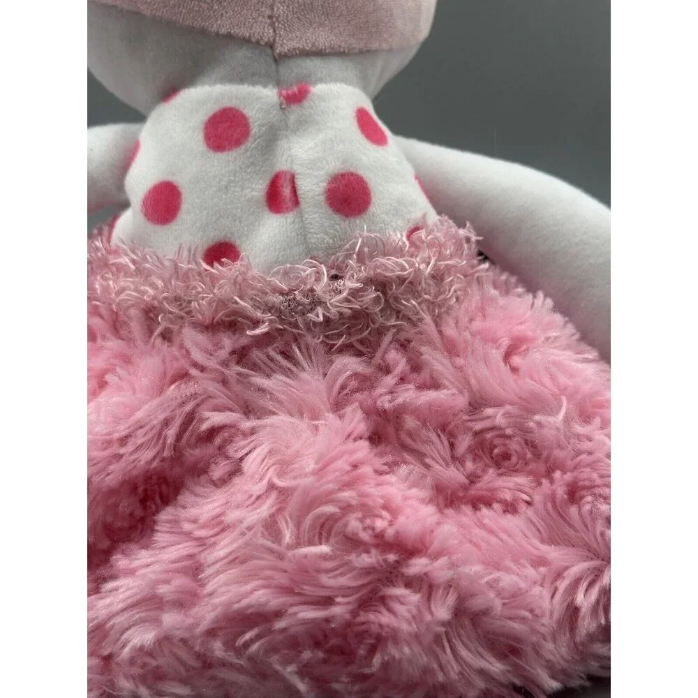 Baby Starters‎ 2016 Lovey Plush Doll Pink White Polka Dots 12'' Stuffed Animal